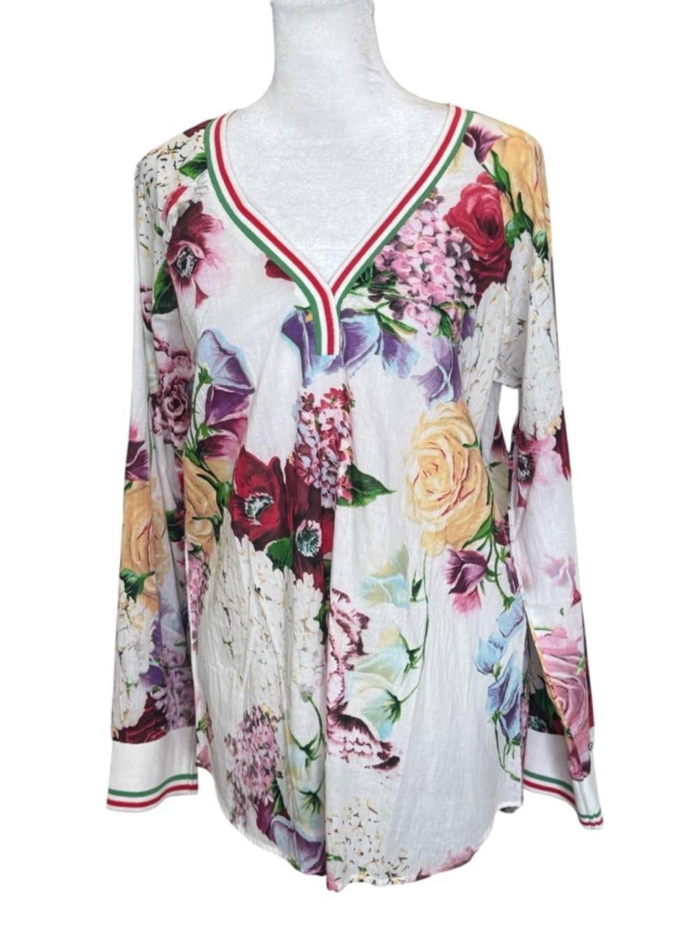 Magazine Cotton Boho Top Sz Medium - NWT